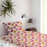 Tissu en coton Cretonne Fleurs – rouge,  thumbnail number 6