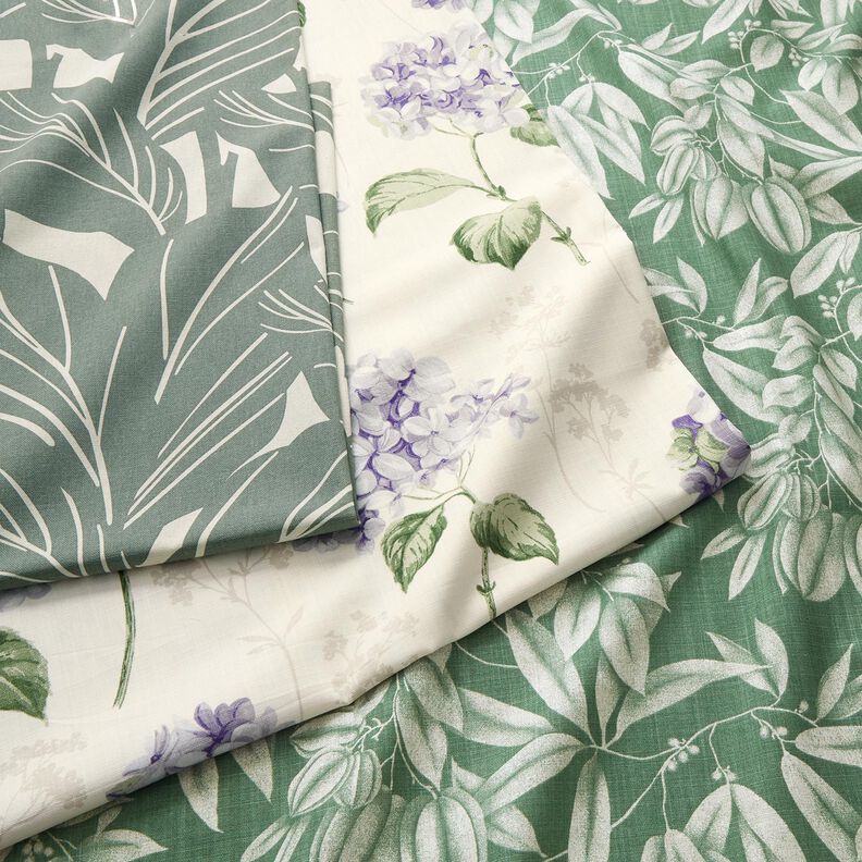 Tissu de décoration Panama Branches suspendues – roseau, image number 5