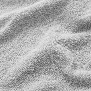 Tissu éponge – gris clair, 