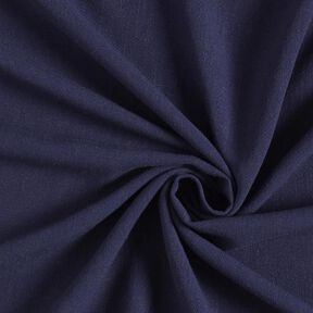 Viscose et lin doux – bleu marine, 