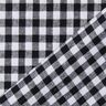 Tissu en coton Vichy à carreaux 0,5 cm – noir/blanc,  thumbnail number 3