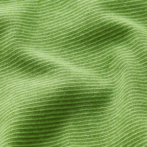 Bordures Tissu tubulaire à fines rayures – vert pomme/pin, 
