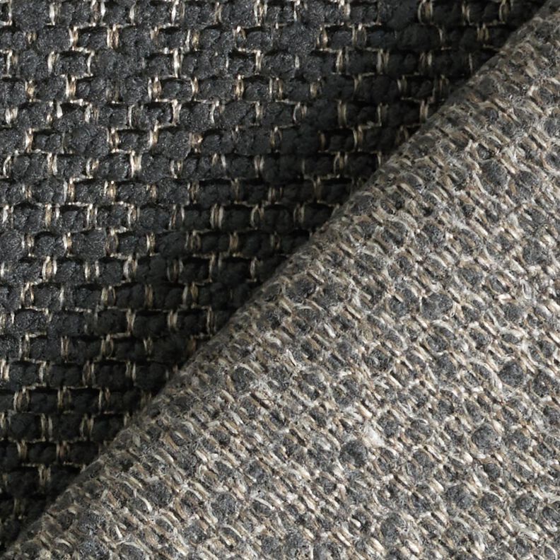 Tissu d’extérieur Aspect bouclé – anthracite,  image number 4