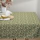 Tissu en coton Cretonne feuilles tropicales – noir/vert,  thumbnail number 6