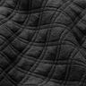 Jersey matelassé à losanges – noir,  thumbnail number 3