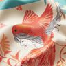 Panneau satin oiseaux et fées | Katia Fabrics – bleu aqua/crème,  thumbnail number 6