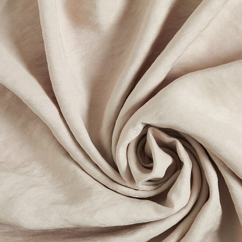 Mélange viscose Reflet brillant – taupe,  image number 1