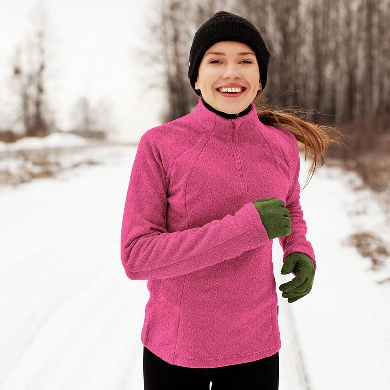 Polaire anti-boulochage – rose intense,  image number 7