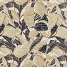 Tissu de décoration Semi-panama Feuilles entrelacées – nature/kaki clair,  thumbnail number 1