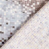 GOTS Jersey coton Mosaïque | TCC x LOOKS by Wolfgang Joop – caramel/taupe foncé,  thumbnail number 6