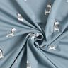 Jersey coton Zèbre espiègle – gris bleu,  thumbnail number 3
