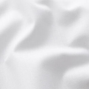 Tissu en coton Cretonne Uni – blanc, 