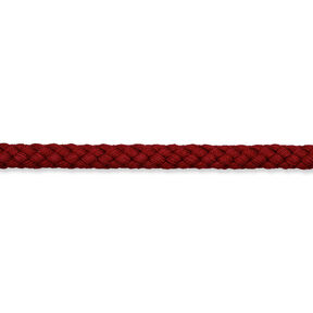 Cordon en coton [Ø 7 mm] – rouge bordeaux, 