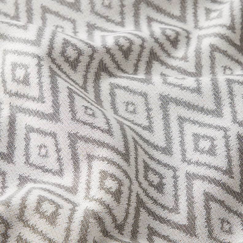 Tissu d'extérieur jacquard Ethno – gris,  image number 2