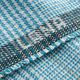 Drap de laine Prince de Galles – turquoise,  thumbnail number 5