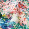Tissu de décoration Canvas Tableau de fleurs – vert/rose,  thumbnail number 3