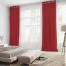 Tissu opaque – rouge bordeaux,  thumbnail number 4