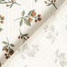 Tissu double gaze de coton Branches de fleurs | by Poppy – écru,  thumbnail number 4