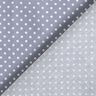 Popeline coton Pois miniatures – bleu acier/blanc,  thumbnail number 4