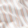 Tissu en coton Rayures bicolores – écru/abricot,  thumbnail number 2