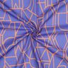 Voile de coton Town | Nerida Hansen – lilas bleu/orange pêche,  thumbnail number 3