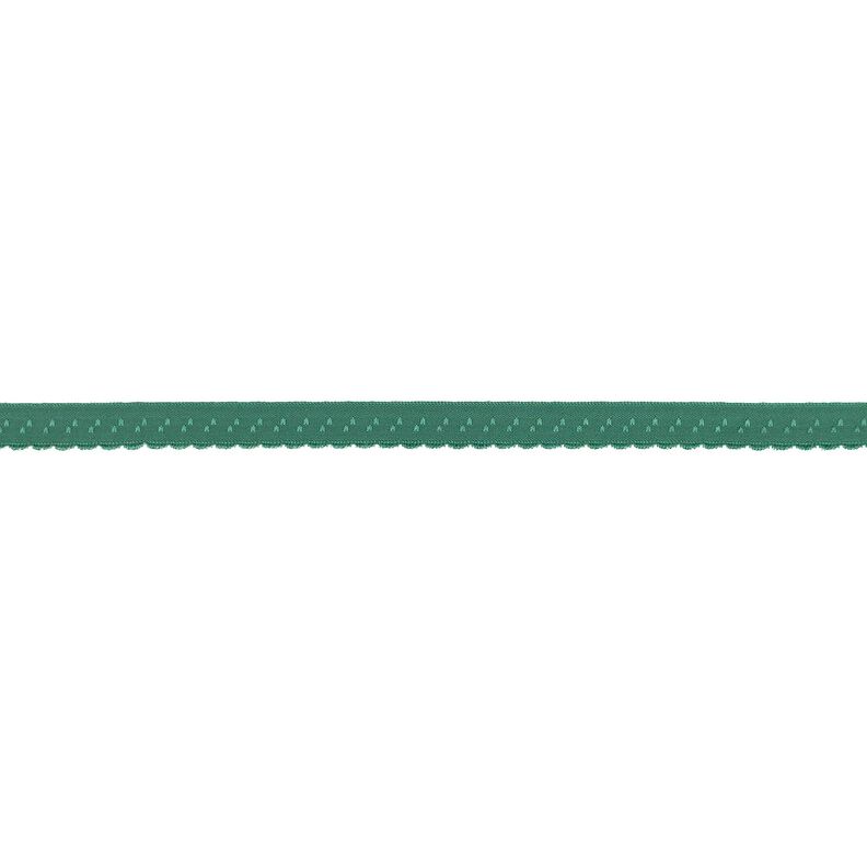 Bande à border élastique Dentelle [12 mm] – vert genévrier,  image number 1