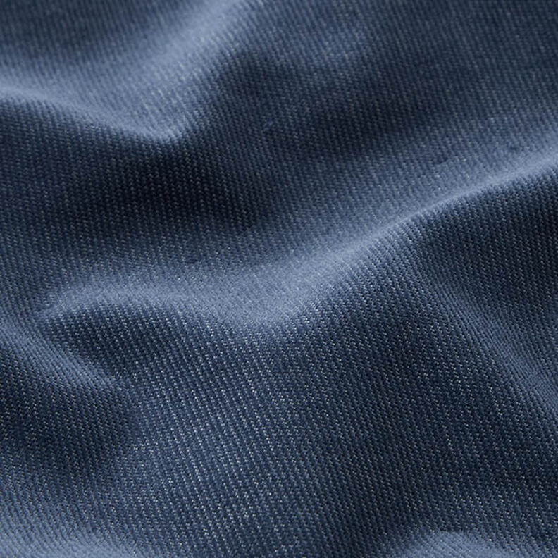 Velours côtelé fin stretch look jean – bleu jean,  image number 2