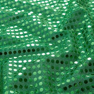 Tissu à paillettes gros pois – vert, 