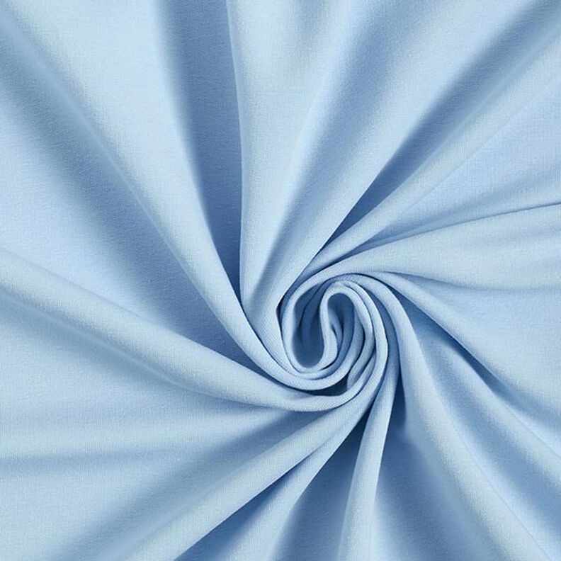 French Terry léger uni – bleu clair,  image number 1