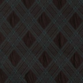 Maille jacquard motif argyle – noir/vert sapin, 