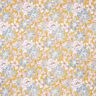 Tissu en coton Cretonne Grandes fleurs – moutarde/gris,  thumbnail number 1