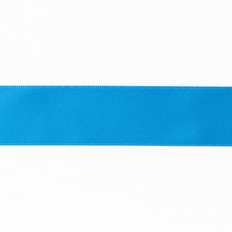Ruban de satin [25 mm] – bleu,  image number 1