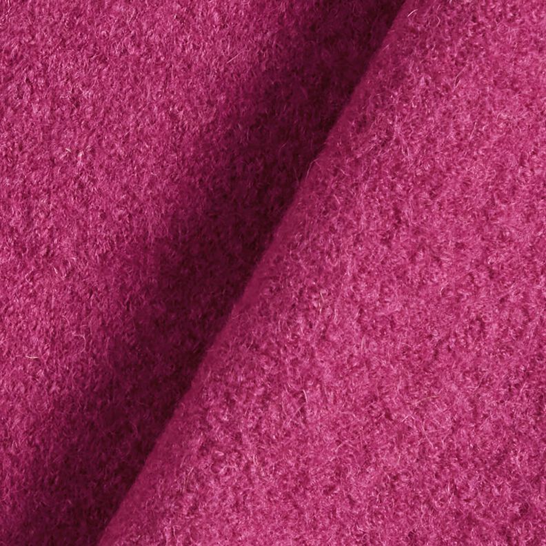 Loden de laine foulé – pourpre, image number 3