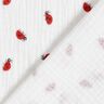 Tissu double gaze de coton Coccinelles – ivoire,  thumbnail number 4