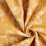 Tissu d’ameublement Jacquard Fleurs de pissenlit – moutarde,  thumbnail number 3