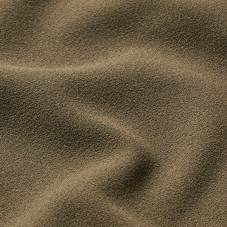 Jersey crêpe uni – kaki,  image number 2