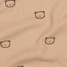 Jersey gaufré Petits ours | Poppy Fabrics – vieux rose foncé/aubergine,  thumbnail number 2