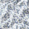 Popeline coton Blümchenmeer – bleu jean/blanc,  thumbnail number 2