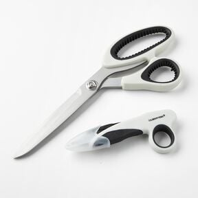 Kit de ciseaux de couture + coupe-fil en titane – gris, 
