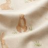 Tissu de décoration Semi-panama Lièvre – nature/marron clair,  thumbnail number 2