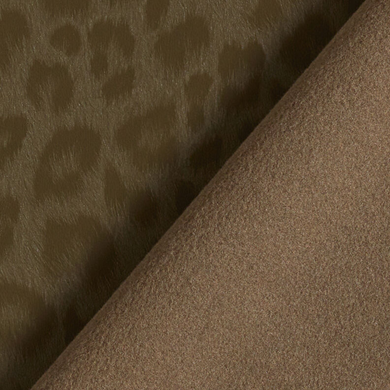 Softshell Motif léopard – kaki,  image number 3
