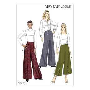 Pantalon taille haute, Very Easy Vogue9282 | 32 - 48, 