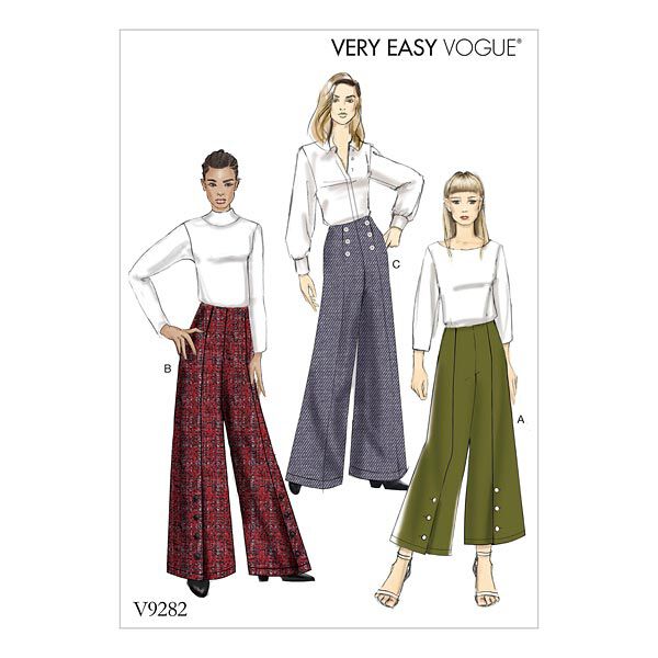 Pantalon taille haute, Very Easy Vogue9282 | 32 - 48,  image number 1