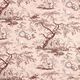 Tissu de décoration Canvas Antiquités 280 cm – rose clair/marron,  thumbnail number 1