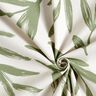 Tissu de décoration Semi-panama Feuilles minimalistes – pin/nature,  thumbnail number 3