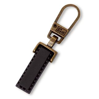Fermeture éclair fashion [ 43 x 7 mm ] | Prym – marron foncé, 