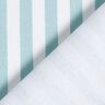 Tissu de décoration Semi-panama rayures verticales – bleu aqua/blanc,  thumbnail number 4