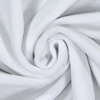 Tissu Nicki Uni – blanc, 