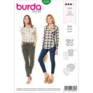 Chemise, Burda 6326 | 34 - 44, 