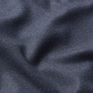 Tissu pour costume stretch viscose mélangée uni – bleu nuit, 